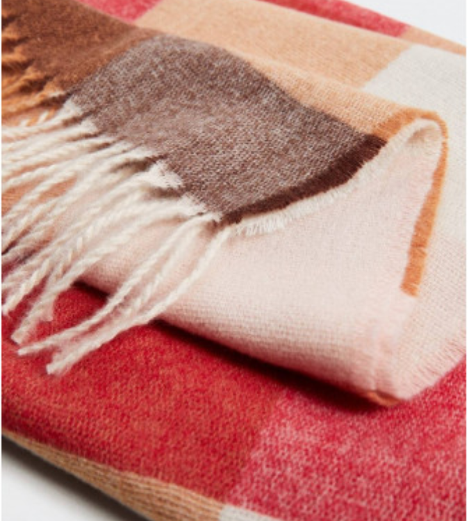 Recycled Polyester Scarf - MANGO